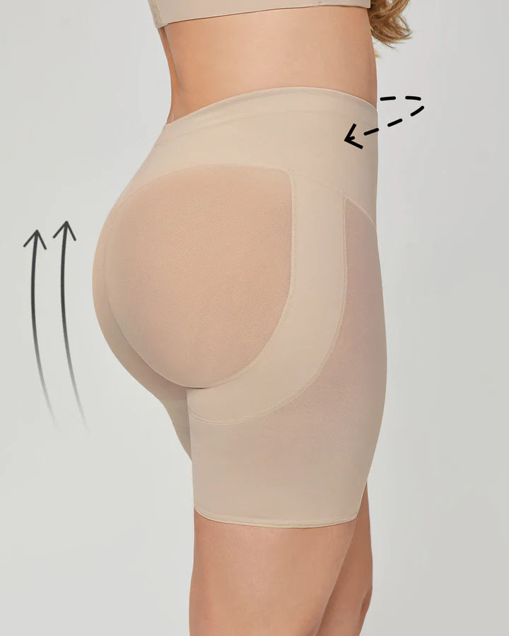 Panty short invisible de control de abdomen efecto levanta cola LEONISA